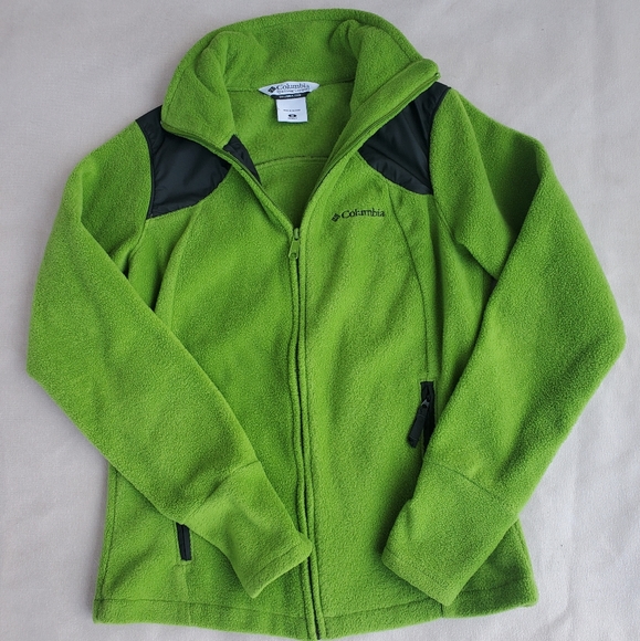 Columbia Jackets & Blazers - Green Columbia Fleece